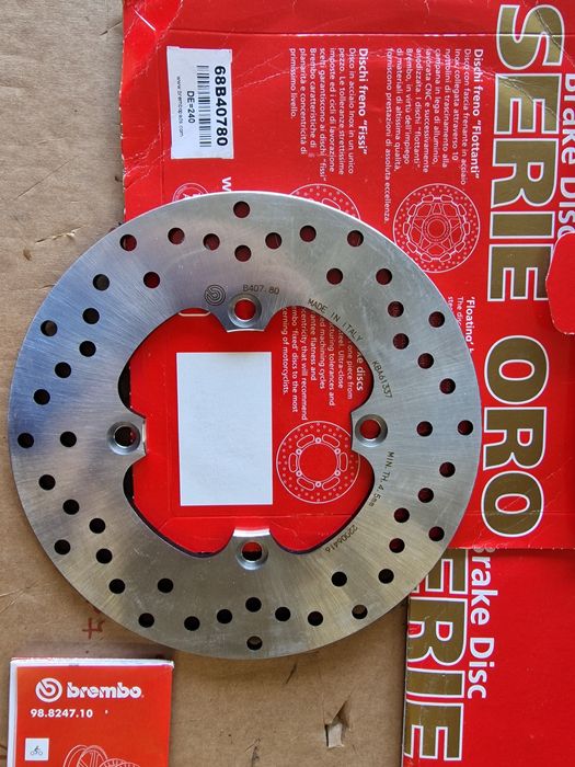 Discuri frana motocicleta fata-spate. Brembo ORO 68B407A5, 68B40780