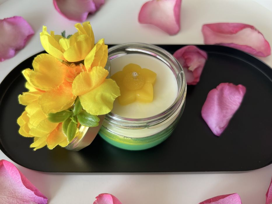 Соеви свещи, ръчна изработка, различни модели,