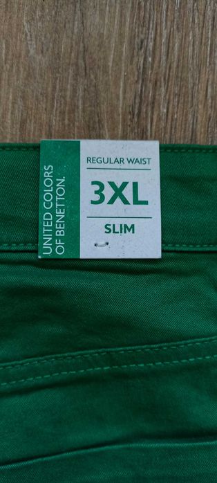 Детски юношески панталони дънки Benetton 3XL (170 cm)