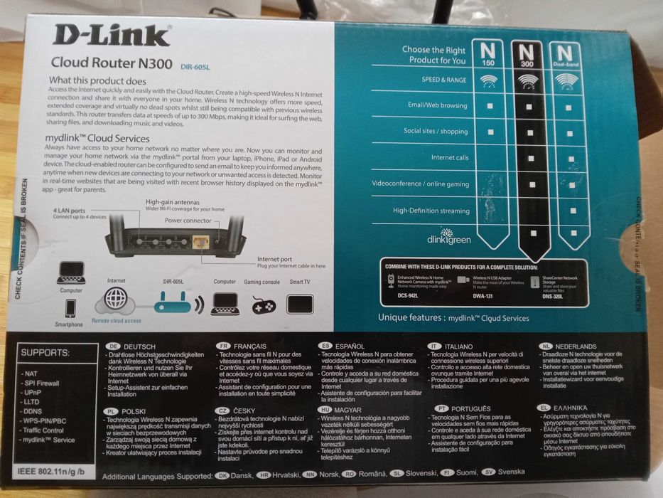 Router D-Link Cloud N300