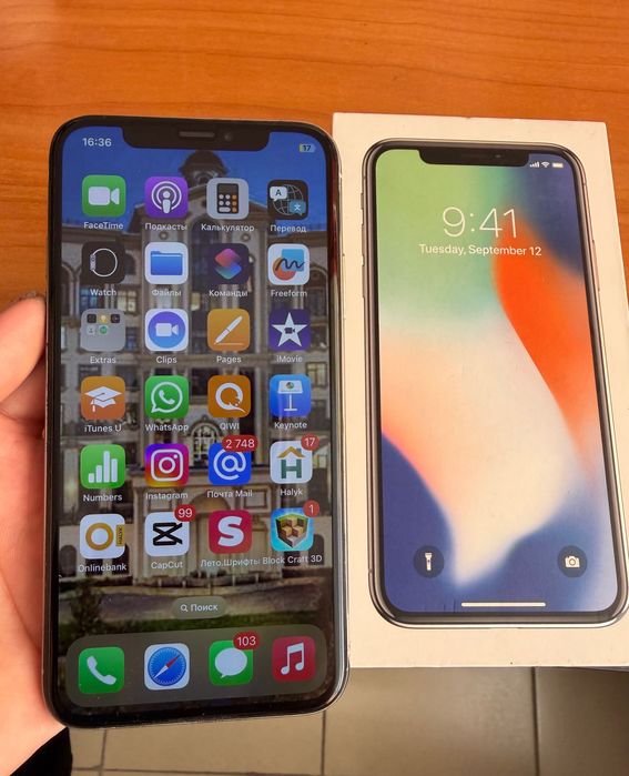 Продам iPhone X 256gb