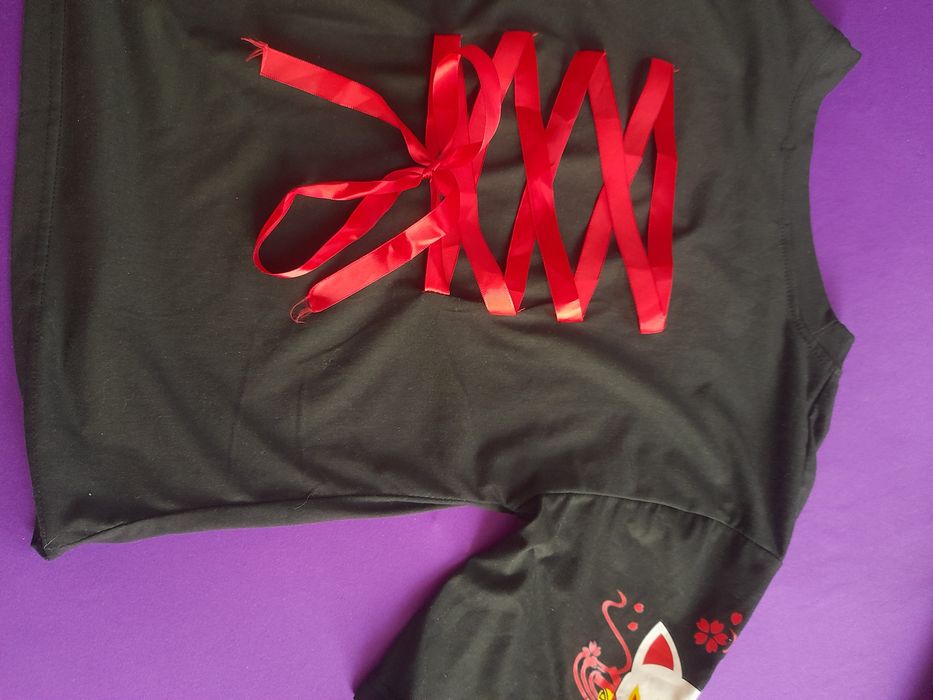 Japanese style fox тениска