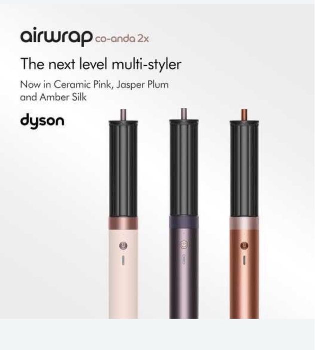 Новый • Dyson. Hs09 Red velvet• Jasper plum•Ceramic pink.•Amber silk