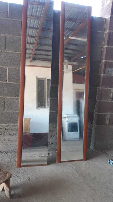 Зеркала с дверцами шкафа