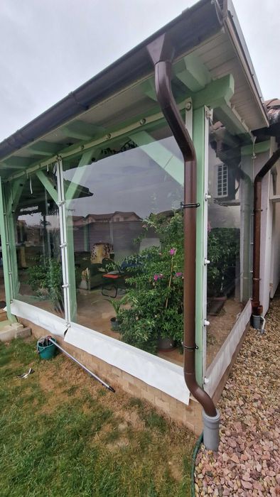 Pereti anti vant - folii inchidere terase