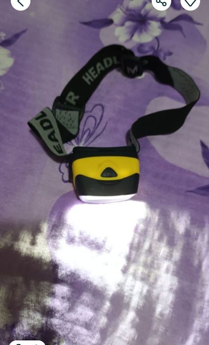 lanterna pentru cap cu led