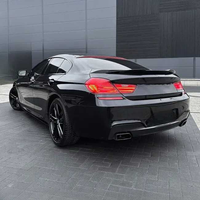 Extensii Praguri Laterale Prelungiri M Performance BMW 6er F06 Gran Coupe, Negru Lucios