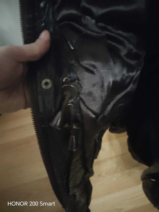 Haina din piele barbati