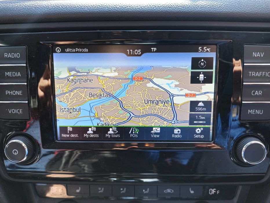 2026 карта за навигация Шкода SD карта 32GB Skoda Amundsen ъпдейт BG