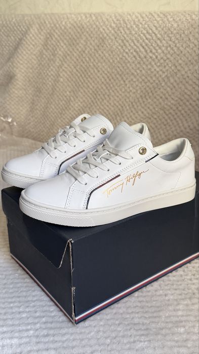 Кеды белые от Tommy Hilfiger