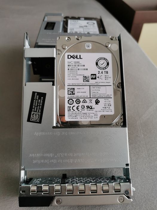 HDD Dell 2.4TB, RPM 10K, enterprise (EXOS 10E2400)