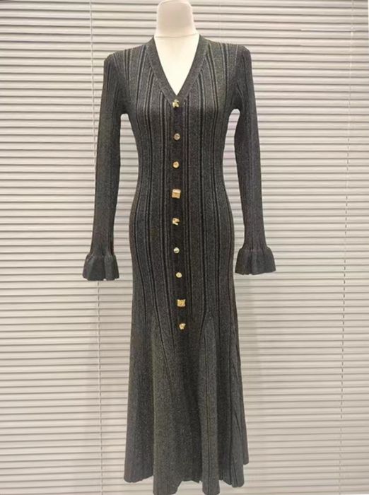 Длинное нарядное платье