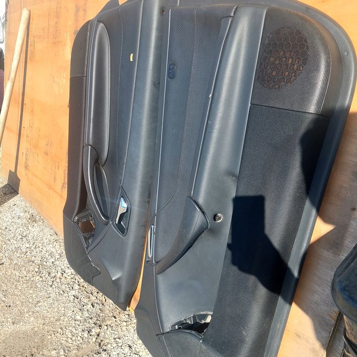 Ц класа купе предни тапети W203 coupe, черна кожа