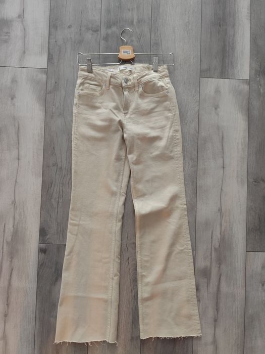 Blugi Mango, marimea S, bej