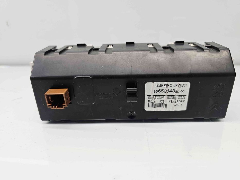 Display bord Peugeot 508 [Fabr 2010-2018] 9665334380