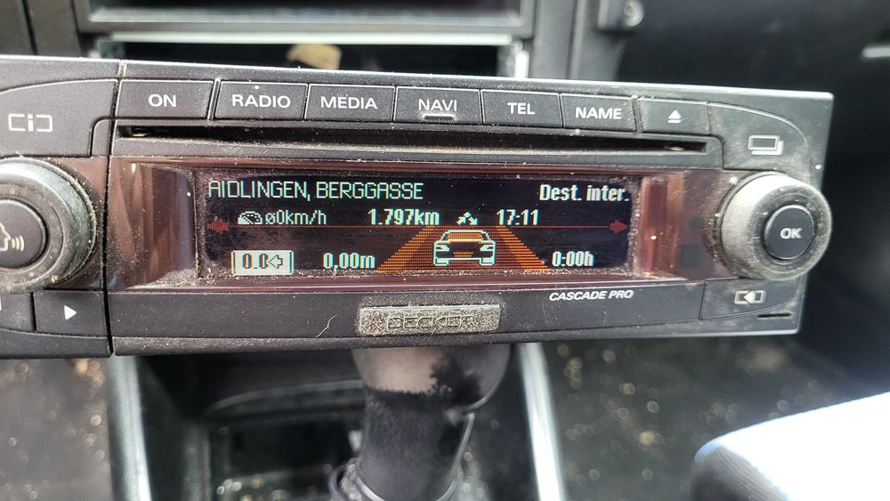Vand radio cd Becker Pro