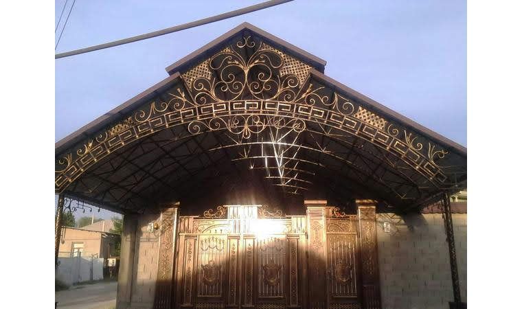 Навес ворота жасаймыз