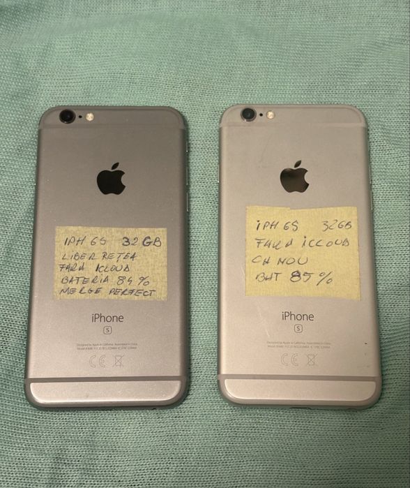 iphO 6s 32gb . iphone 6s bateria 85% . 6S Ca NOU