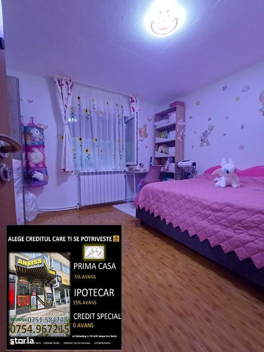 Apartament 2 Camere – Cartier E3 (Complet Mobilat, Parter Înalt)