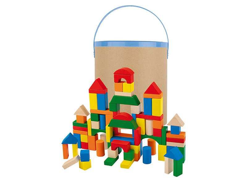 НОВИ! Конструктор дървени блокчета различни модели