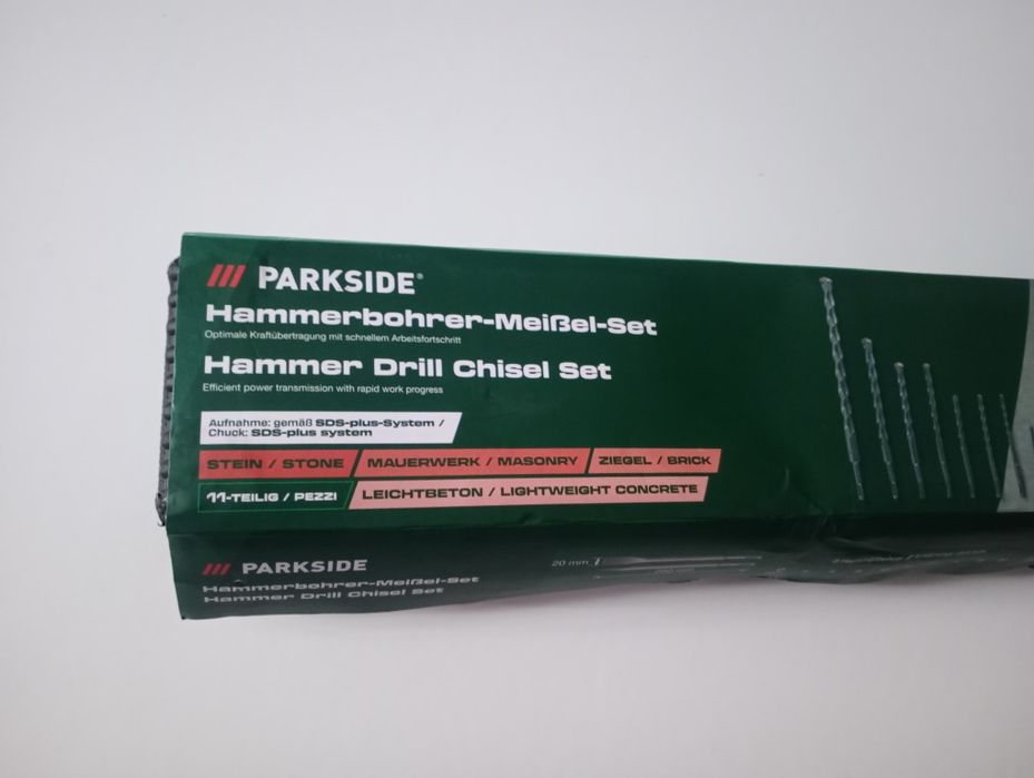 Burghie și dălți Parkside noi