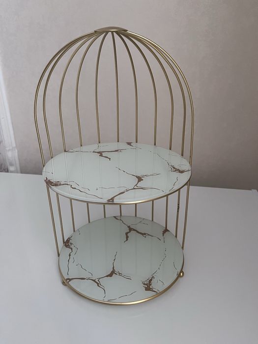 Подставка металл, стекло