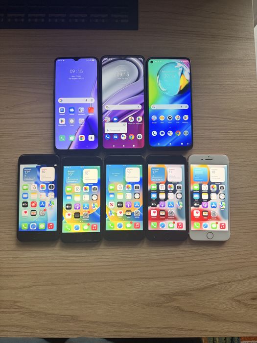 Iphone SE -8-7- Oppo-128 gb-Motorola