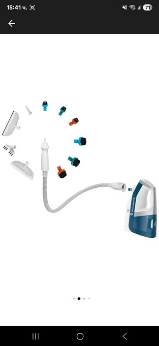 Прахосмукачка с пара Rowenta RY8561WH Clean & Steam Multi, 1700 W, Авт