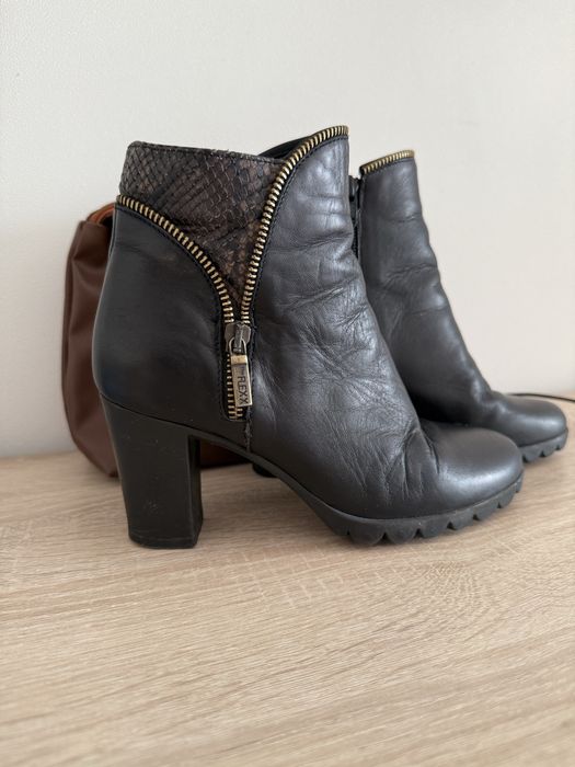 Ботильоны натуральная кожа