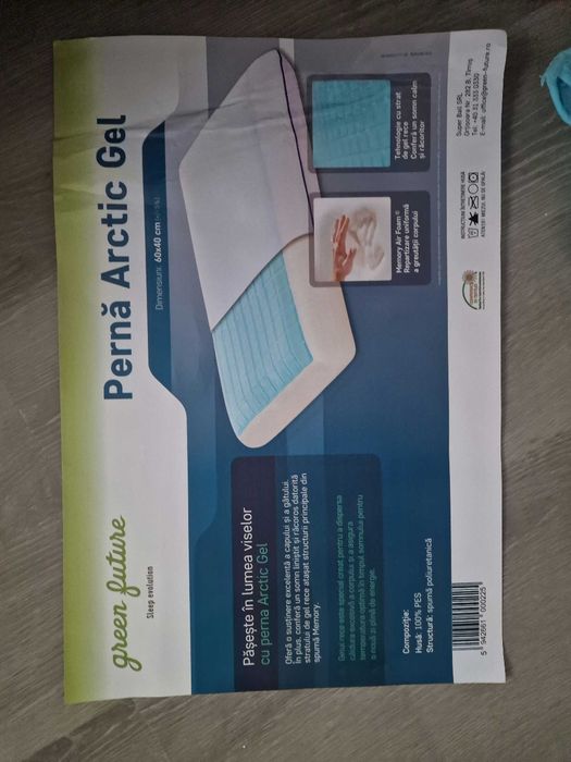2 perne arctic cu gel
