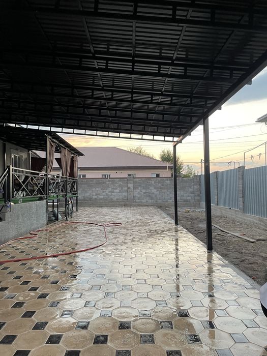 Укладка бурчатки под  ключ