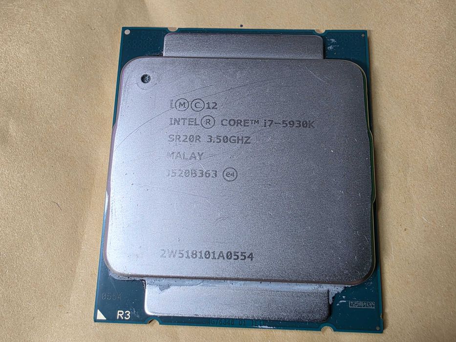Intel Core i7-5930K, 3.50GHz, Haswell, 15MB, Socket 2011-V