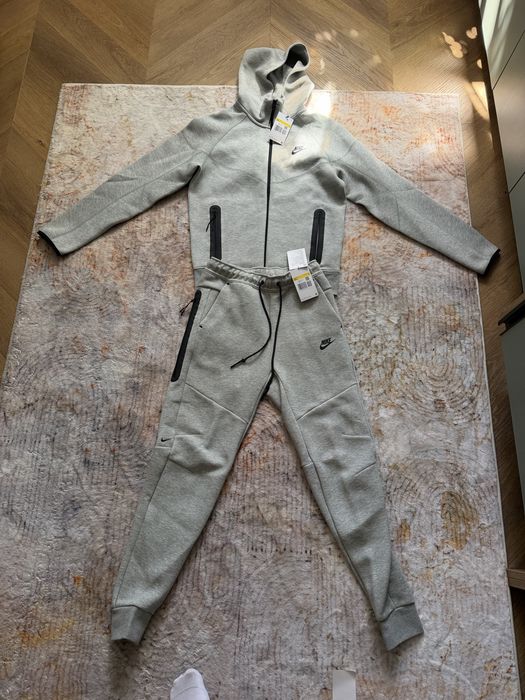 nike tech fleece trening gri 100% original