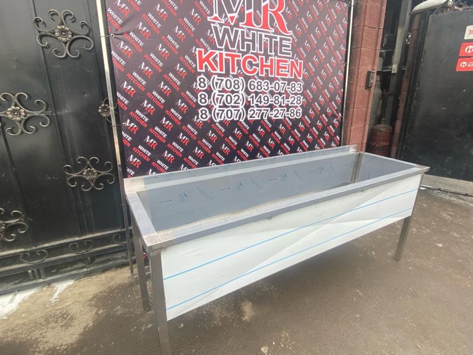 Мойки двухсекционные трёхсекционные