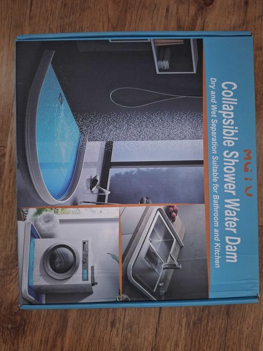 Bariera de apa autoadeziv din silicon pentru baie si bucatarie