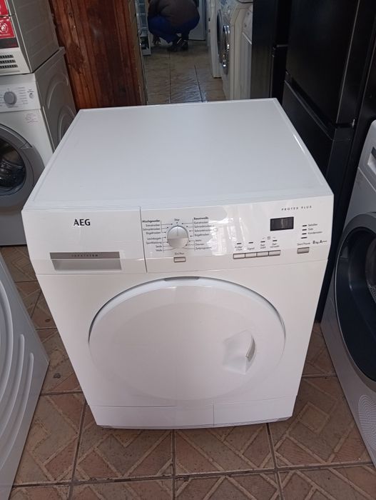 Много икономична сушилня с термопомпа Аег Aeg Protex Plus 8кг A+++ !