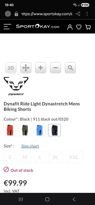 Dynafit pantaloni drumetie MTB alergare M