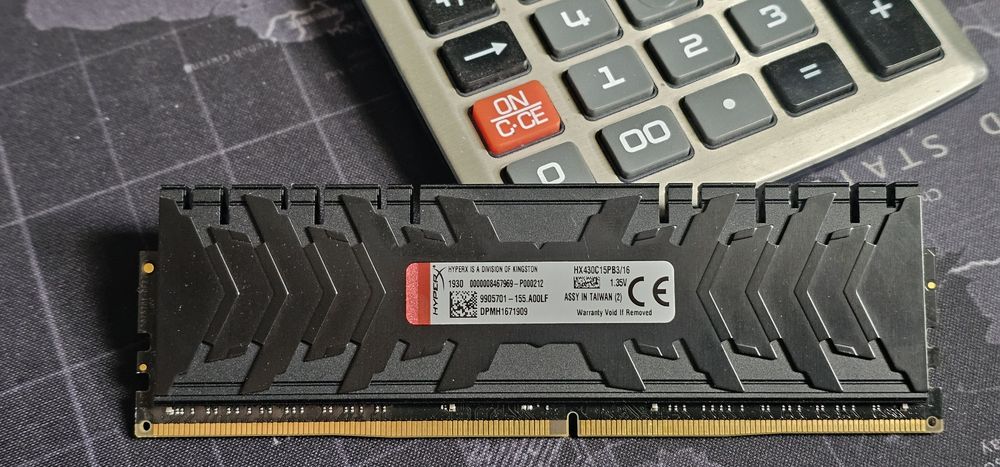DDR4 1x 16 Kingston