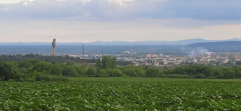 Панорамен парцел 2.1дка Стара Загора до Баритна мина Светлина земя