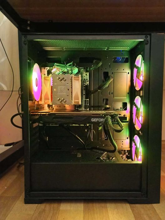 Геѝмърски компютър, Xeon 2640 v3 8/16, gtx 1070ti 8gb, 16 Ram, 400 ssd