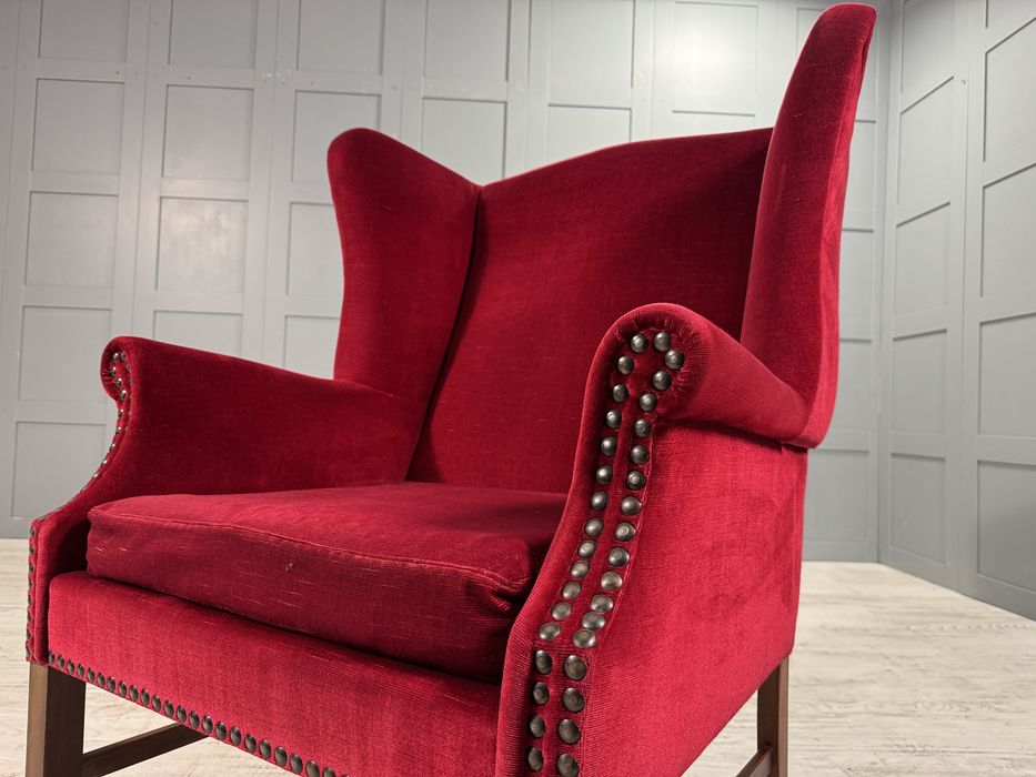 Aмериканско кресло Hepplewhite New England Wing Frame Д1052