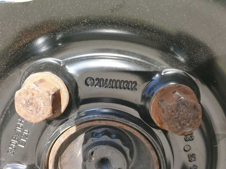 Roata Rezerva Slim T125 90 16 R16 Mercedes Clasa C Class W204 2007 - 2014 [Q0075]