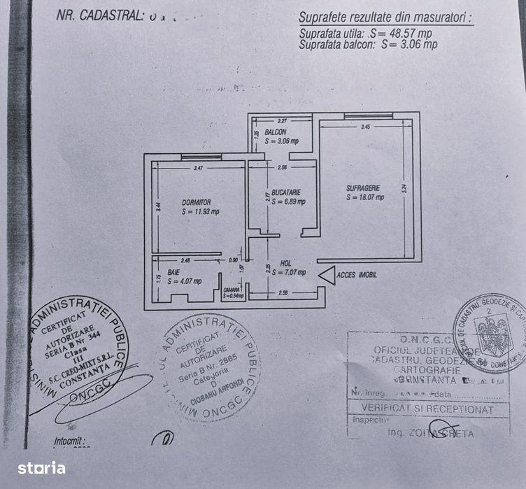EXCLUSIVITATE – Apartament 2 camere, zona Casa de Cultură