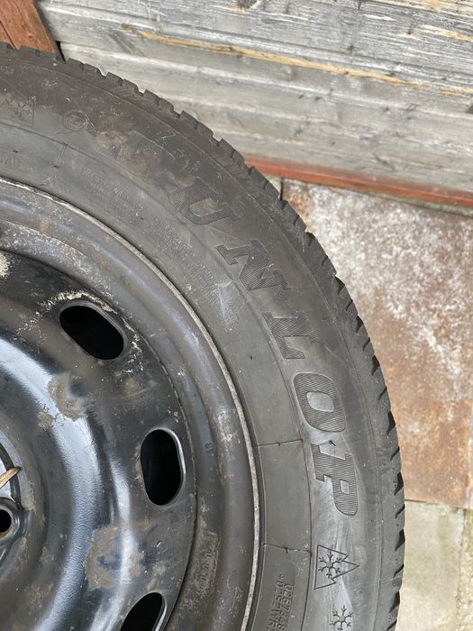 Jante tabla 4x100 Dacia Logan/Sandero/Clio+anv iarna 185/65/15