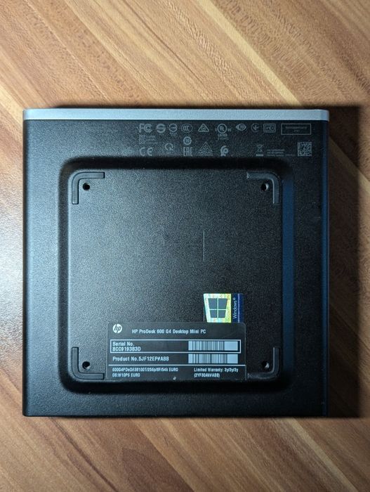 HP Prodesk 600 G4 mini PC  |  heatsink din cupru