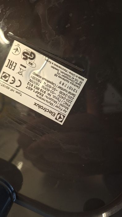 Airfryier Electrolux