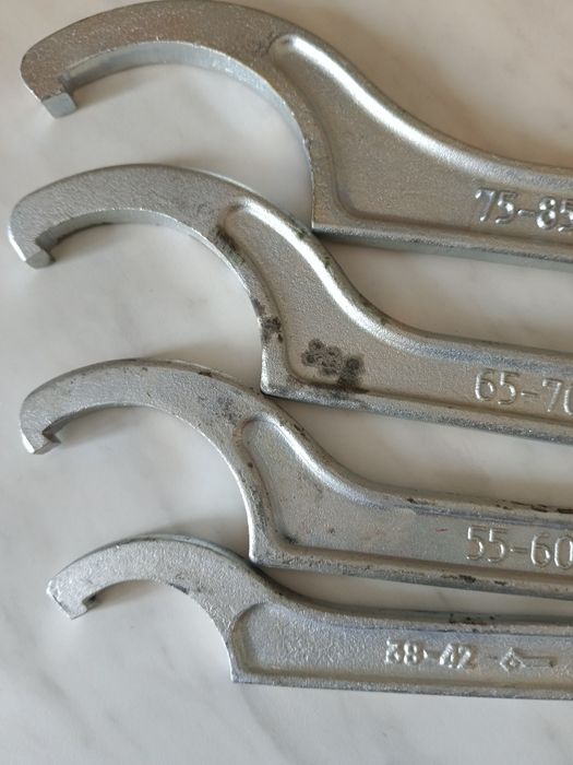 Ключи радиальные, полумесяцы