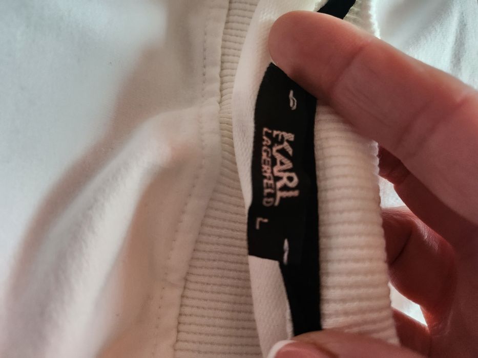 Памучна блуза с дълъг ръкав