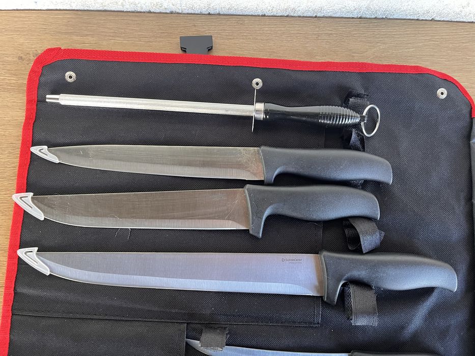 Set cutite trusa gratar bucatar noua