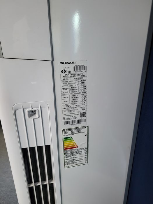 Shivaki кондиционер 30 талик сотилади.  Нархи 750 у.е